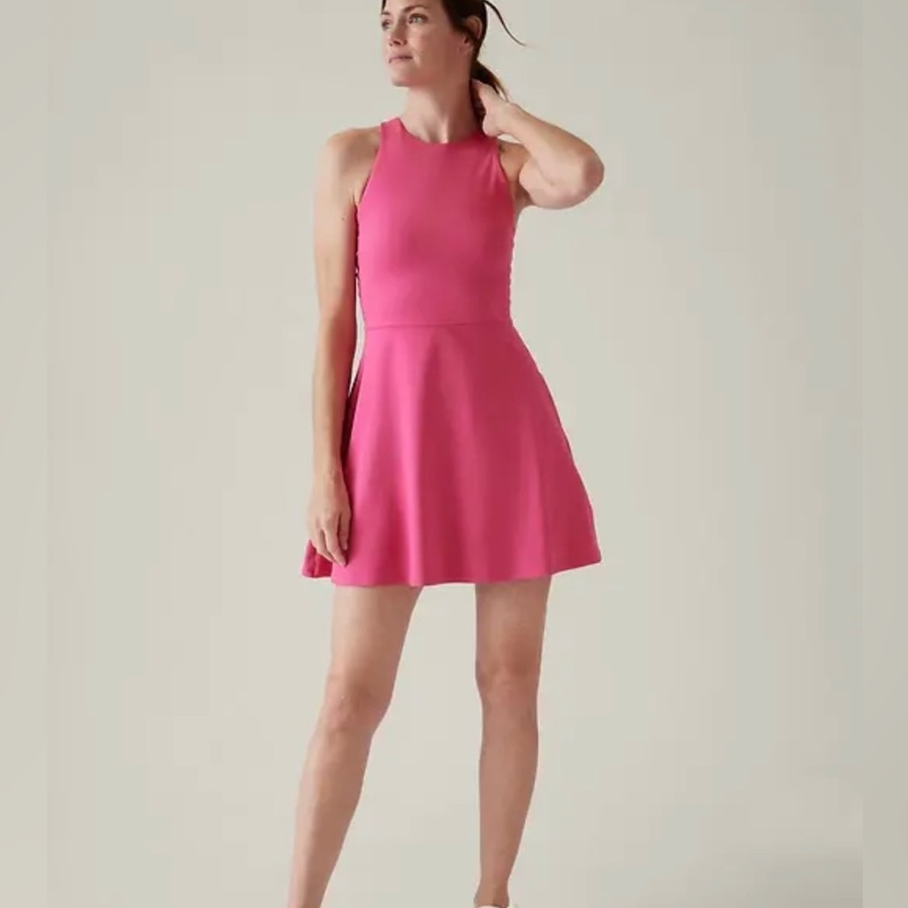 Athleta Robe Conscious - Conscious Dress - Pink NWT